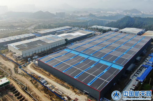 航天科技六院長動集團抓緊建設光伏建筑一體化項目