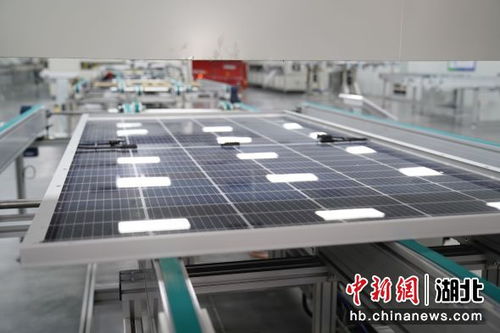 中新網湖北 中清智慧當陽光伏智能制造項目一期投產