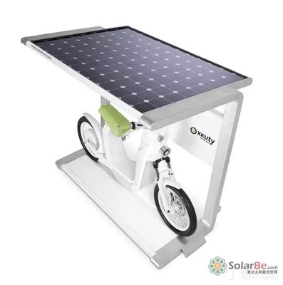 靠太陽能充電的小清新電動車_光伏科技_光伏資訊_solarbe索比太陽能光伏網