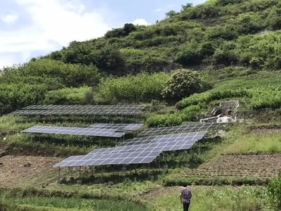 不懼陰影遮擋!微逆助力縉云縣山地光伏扶貧項目